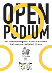 Open Podium in de kapel van het Valkhofpark